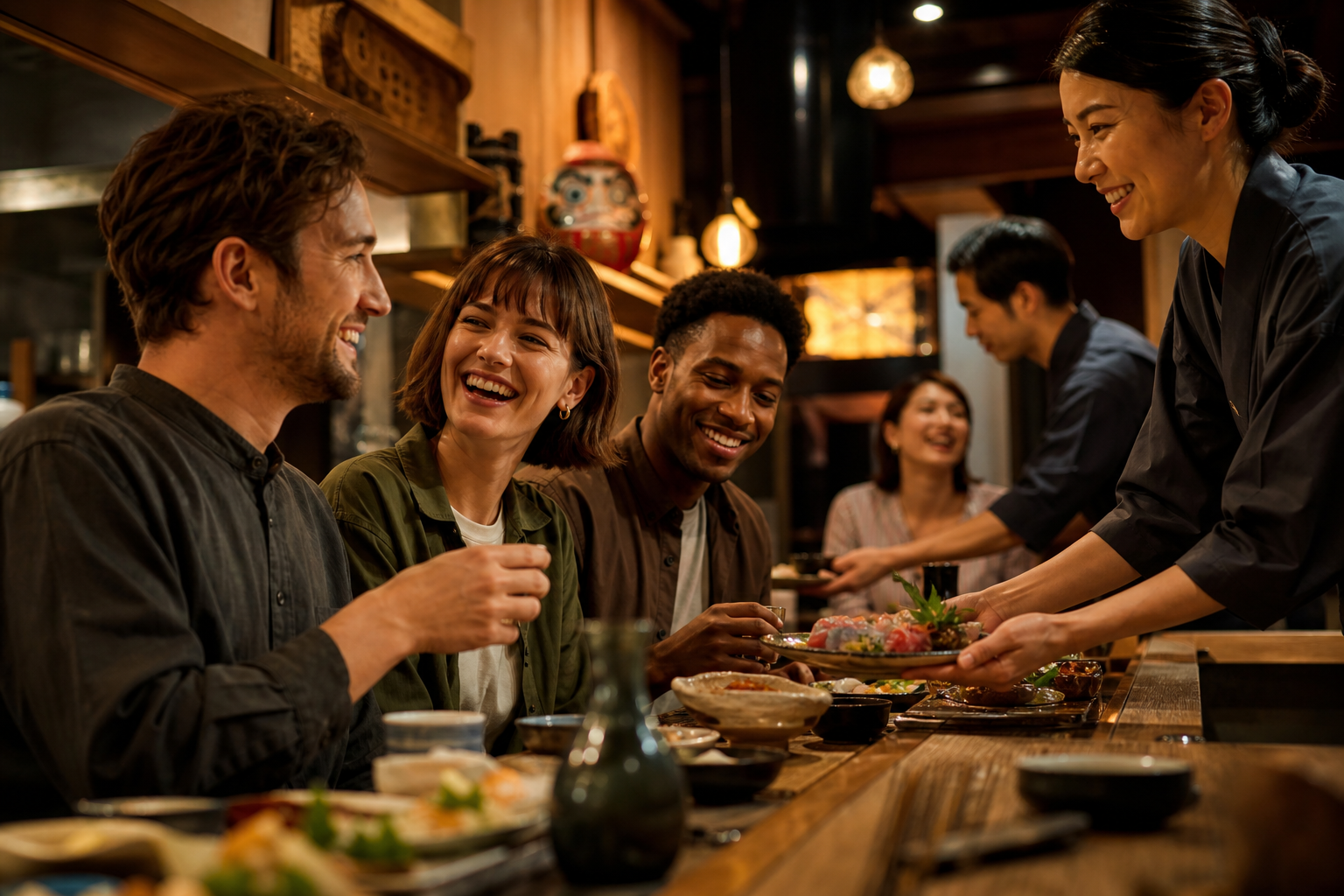賑わう飲食店のイメージ