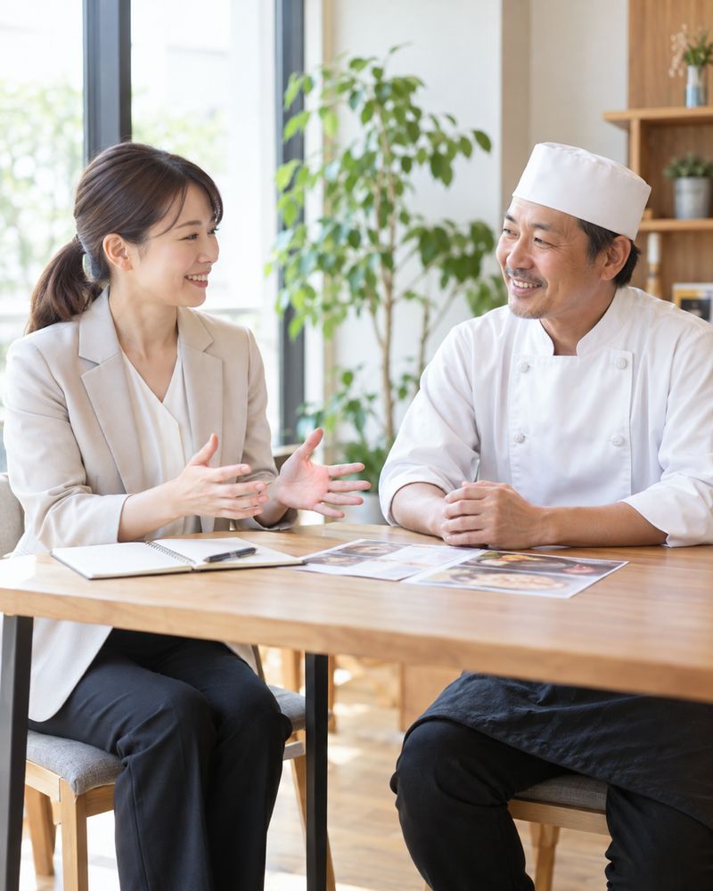 打ち合わせの様子