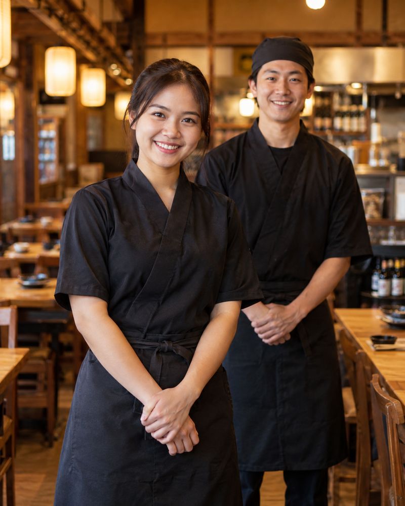 居酒屋の二人