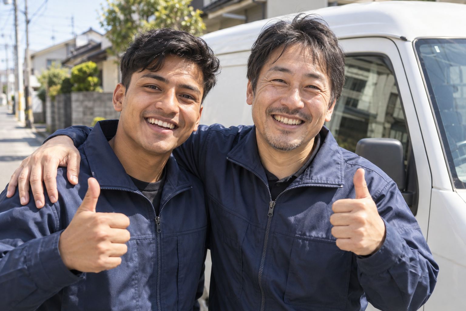 配送のスタッフ