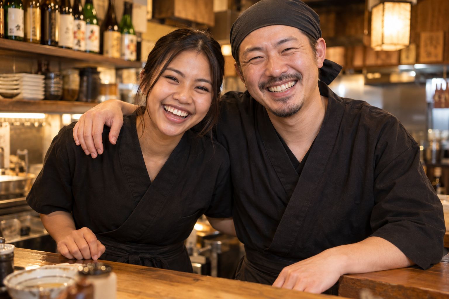 居酒屋のスタッフ