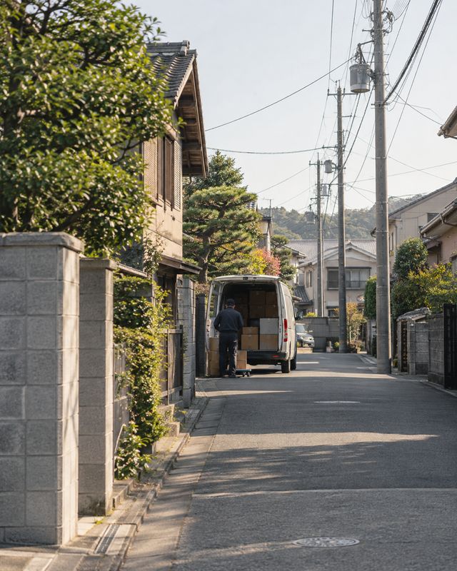 配送の現場